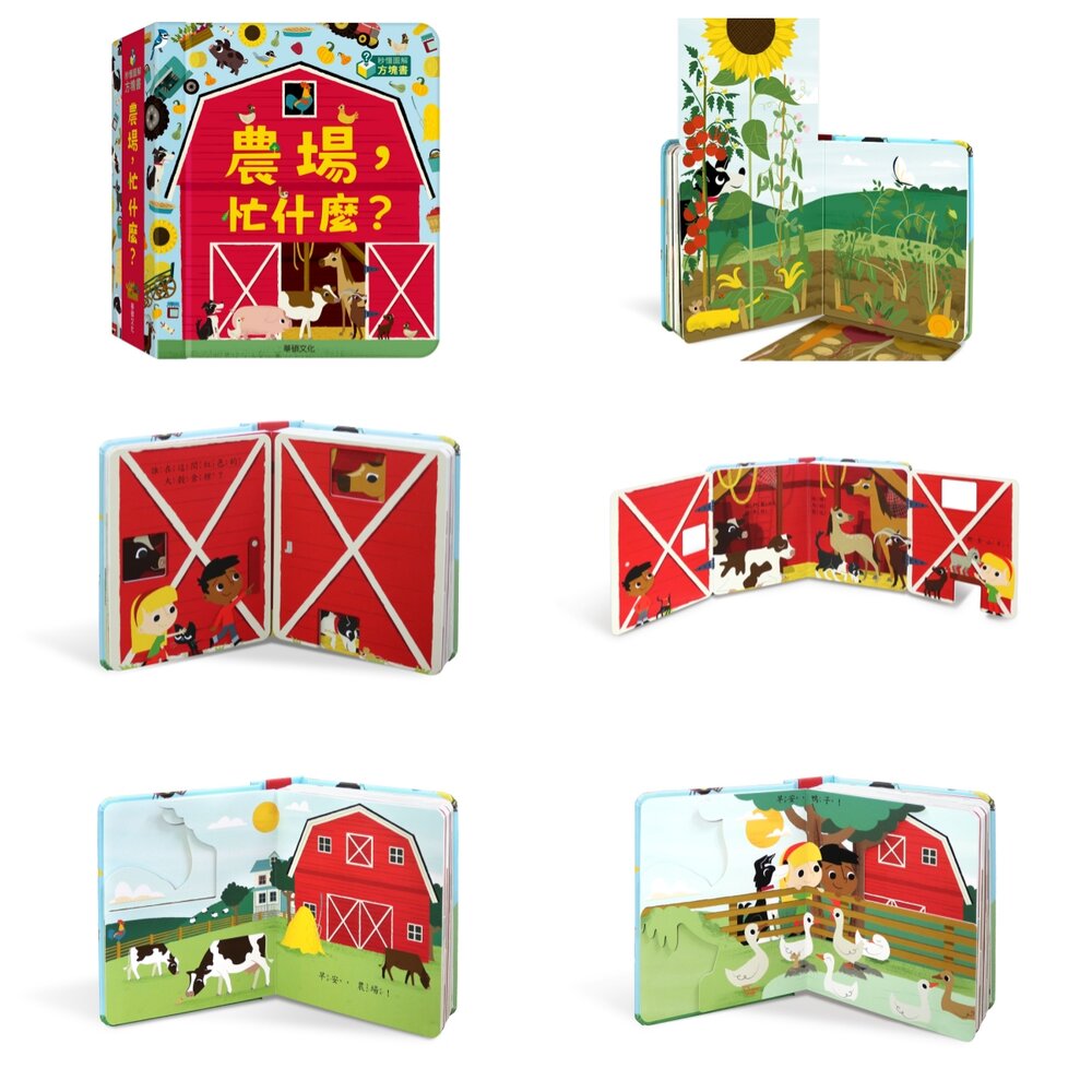 媽媽買 秒懂圖解方塊書 華碩文化 方塊書 厚紙書 遊戲書 翻翻書 繪本 童書-圖片-11