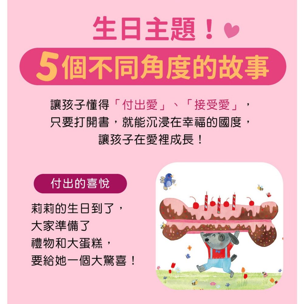 媽媽買 可以吹熄蠟燭的互動有聲書 生日快樂 華碩文化 互動書 有聲書 繪本 童書 厚紙書-圖片-4