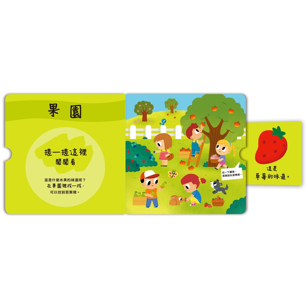 媽媽買 寶貝聞聞看 禾流文創  香味互動書 感官書 搓一搓遊戲書 寶寶嗅覺書 嬰幼兒認知書-圖片-6