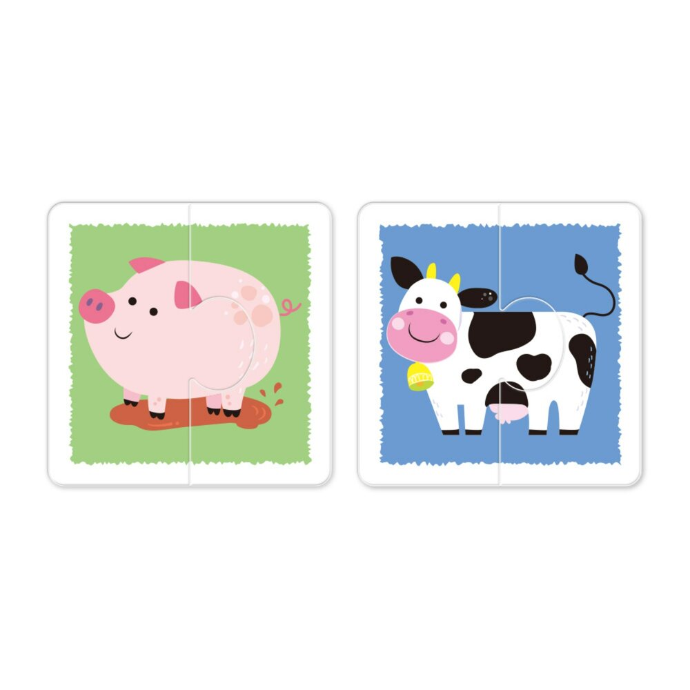 媽媽買 寶寶的第一套拼圖遊戲  京采文教 幼兒拼圖 認知拼圖 動物拼圖 交通拼圖 雙語拼圖 寶寶玩具-圖片-3