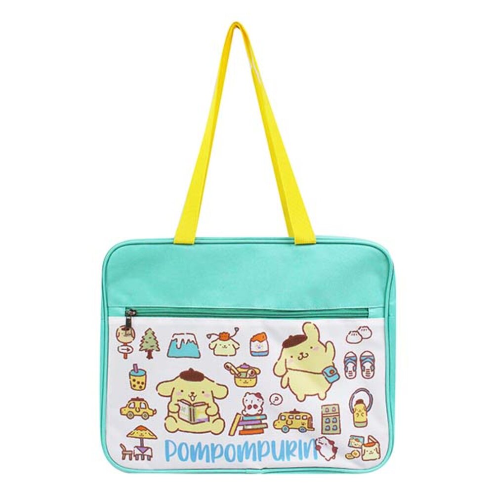 媽媽買 橫式才藝袋 書袋 學習袋 卡通手提袋 兒童提袋-圖片-1