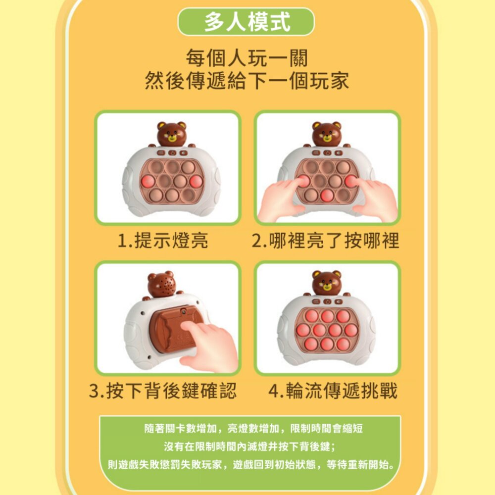 媽媽買 999關打地鼠 速推遊戲機 打地鼠遊戲機 益智玩具 兒童玩具 反應遊戲機 按鍵玩具-圖片-9