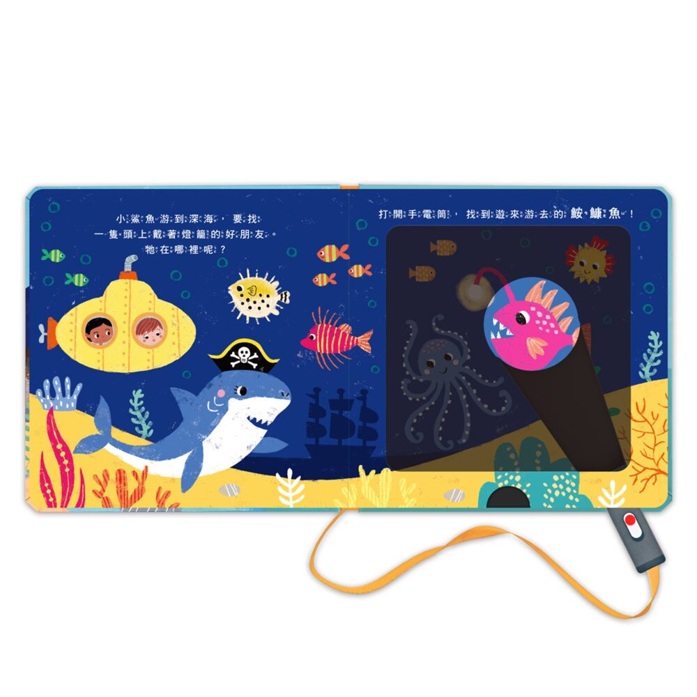 媽媽買 神奇探索遊戲書 風車寶貝 手電筒遊戲書 找找看遊戲書 幼兒互動書 幼兒探索書 紙手電筒書-圖片-6