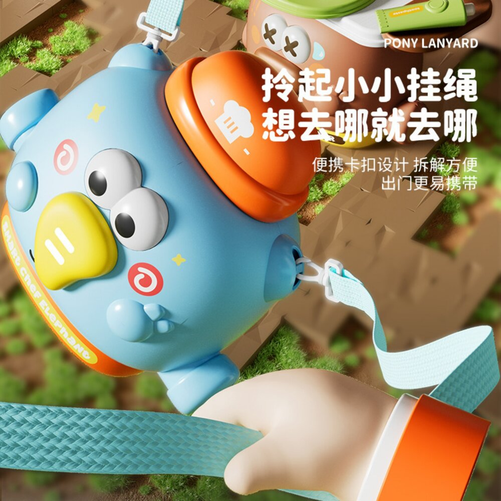 媽媽買 動物過家家 角色扮演玩具 過家家玩具 背包玩具 扮家家酒-圖片-2