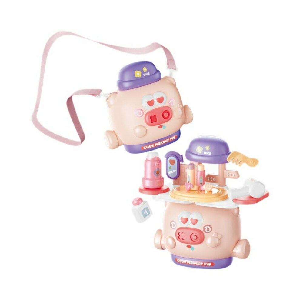 媽媽買 動物過家家 角色扮演玩具 過家家玩具 背包玩具 扮家家酒-圖片-4