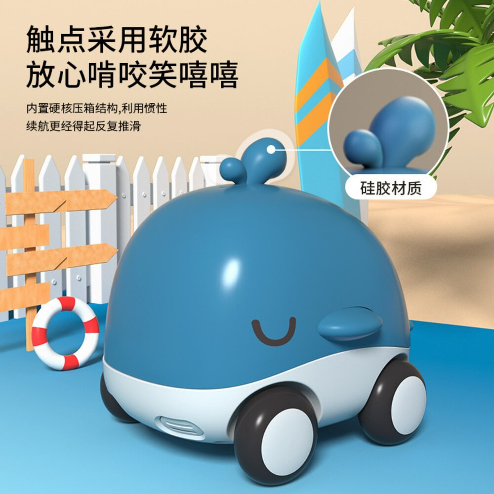 媽媽買 動物慣性車 萌寵慣性車 慣性車 幼兒滑行車 玩具車 無電池車車 推行慣性滑行 抗摔不易壞-圖片-4