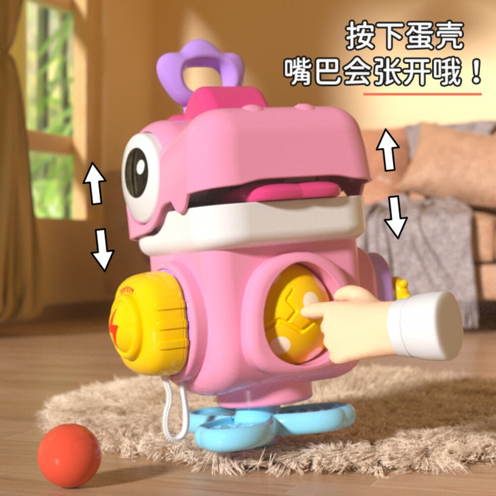 媽媽買 恐龍忙碌球 感統玩具 多機關玩具多感官啟蒙 忙碌球-圖片-1