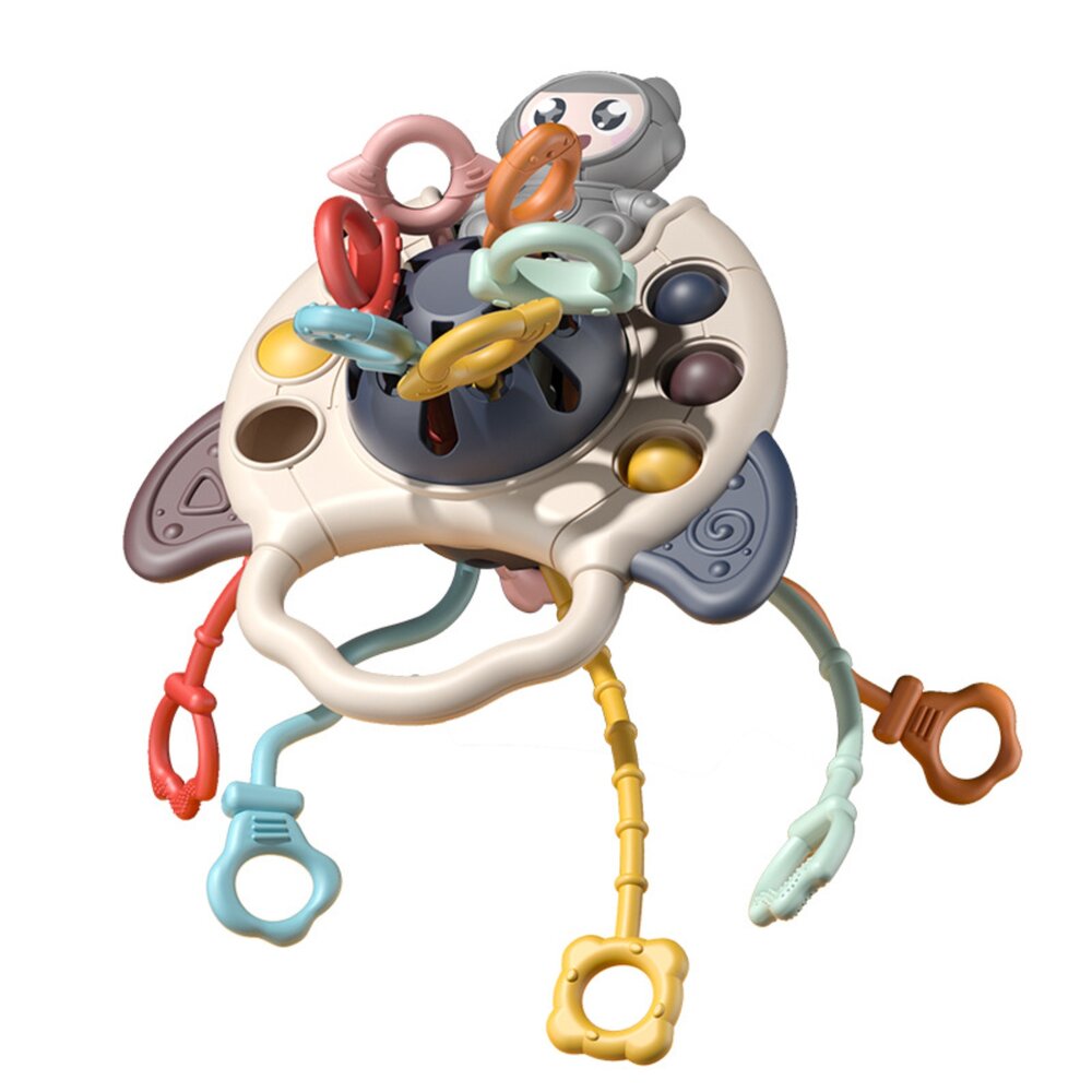 媽媽買 太空拉拉樂 幼兒玩具 拉扯玩具 寶寶感統玩具 嬰幼兒啟蒙玩具-圖片-4