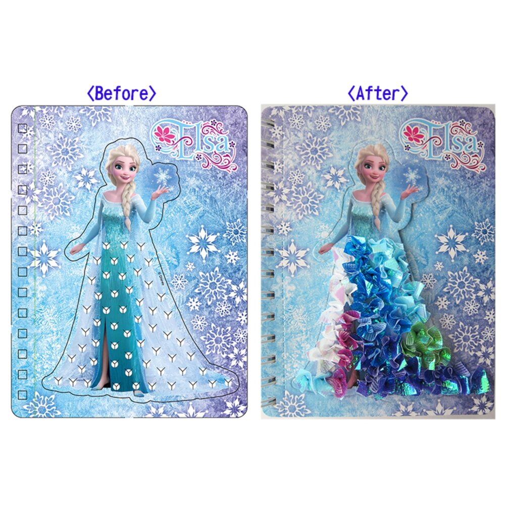媽媽買 換裝戳戳畫 京甫 正版授權 公主戳戳畫 布貼畫DIY 幼兒手作玩具 美感創意貼畫-圖片-1