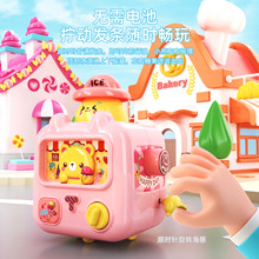 媽媽買 發條玩具 快樂商店 幼兒早教玩具 感官發展玩具 精細動作訓練 上鏈玩具-圖片-2