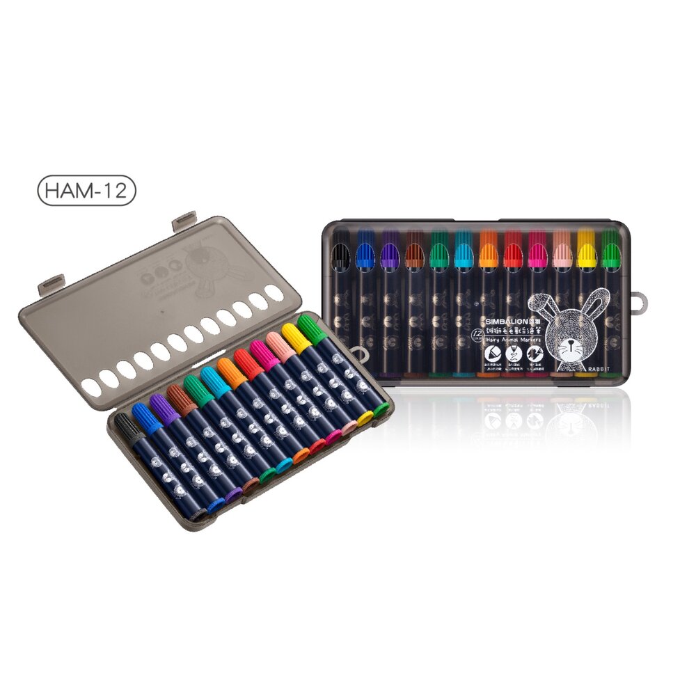 媽媽買 雄獅毛毛獸彩色筆 雄獅彩色筆 毛毛獸彩色筆 學齡前文具 安全彩繪筆 兒童繪畫用品 幼兒塗鴉彩色筆-圖片-4