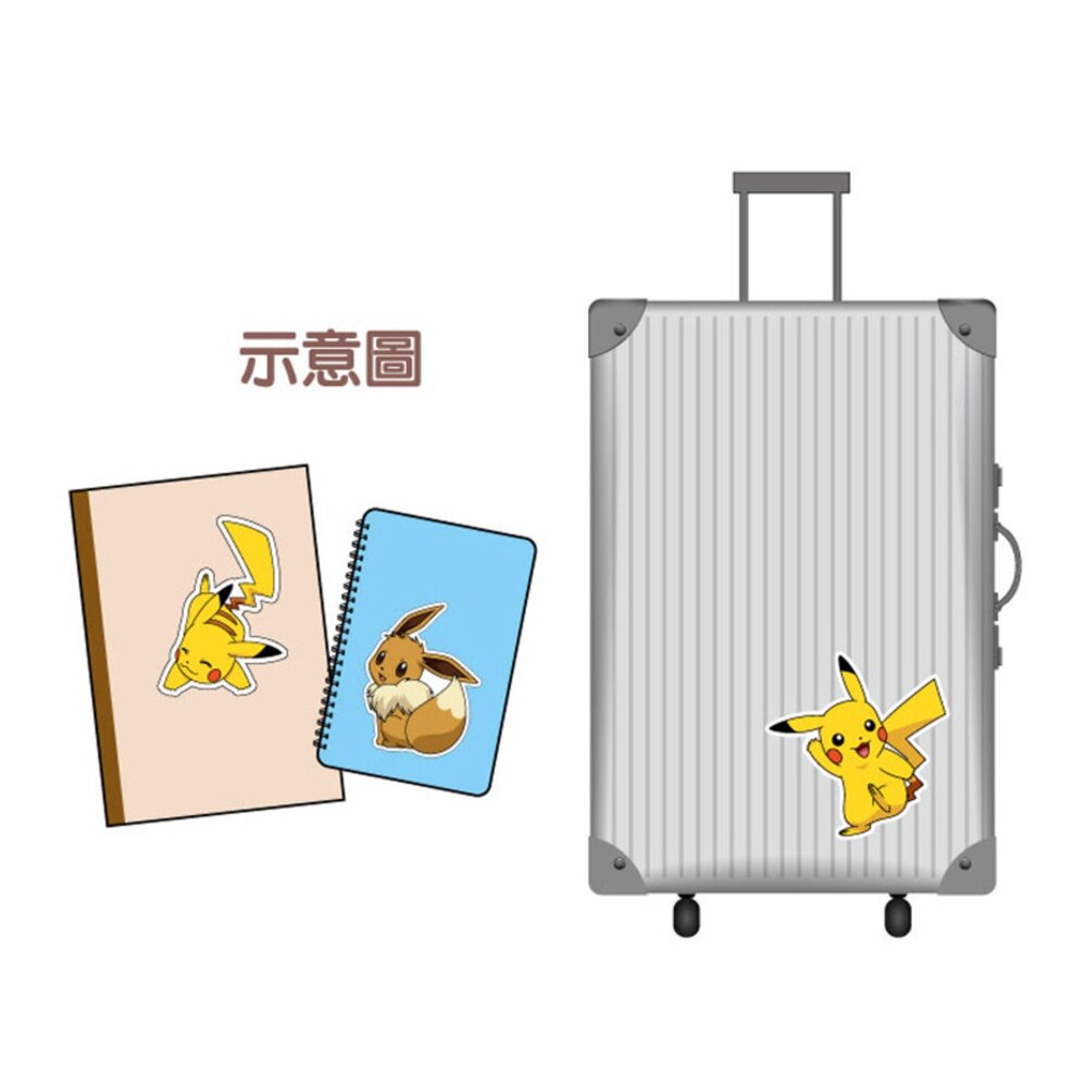 媽媽買  任意貼防水貼紙 京甫 任意貼 防水貼紙 正版授權 角色貼紙 行李箱貼紙 筆電貼紙 手機殼裝飾-圖片-1