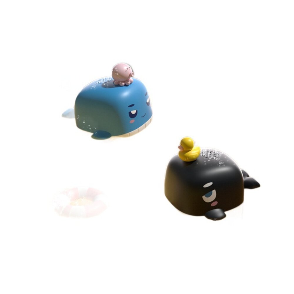 媽媽買 戲水鯨魚 噴水鯨魚 浴室鯨魚 鯨魚噴泉玩具 洗澡鯨魚玩具 自動噴水玩具-圖片-4