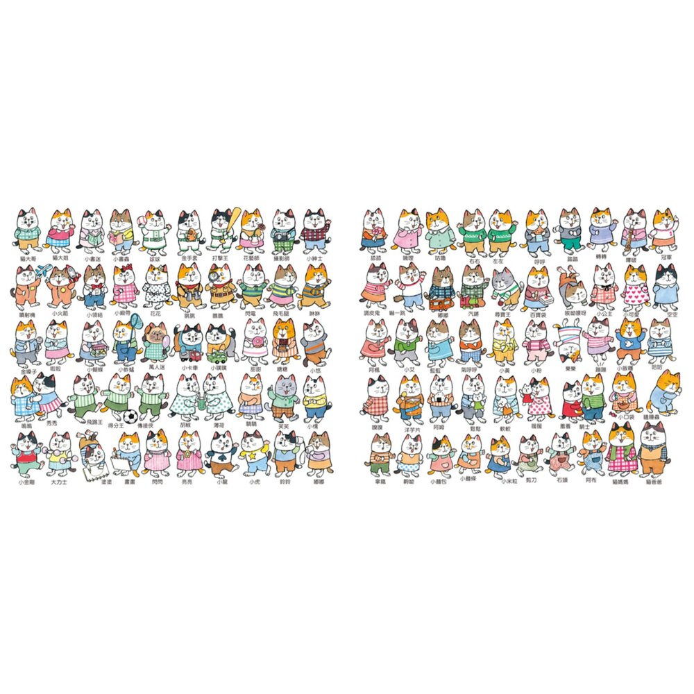 媽媽買 100隻貓總動員 球球館 貓咪繪本 觀察力遊戲書 找找看 親子共讀 繪本推薦 貓咪迷必收 幼兒專注力訓練-圖片-3