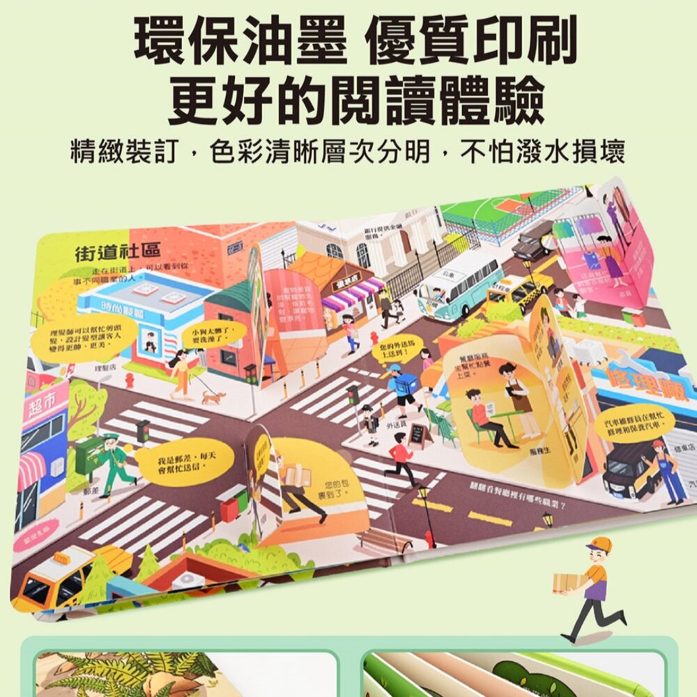 媽媽買 百問百答圖解翻翻書 風車圖書 全套10冊 兒童百科啟蒙書 點讀筆互動 可愛厚頁防撕翻翻書 學齡前認知書-圖片-6