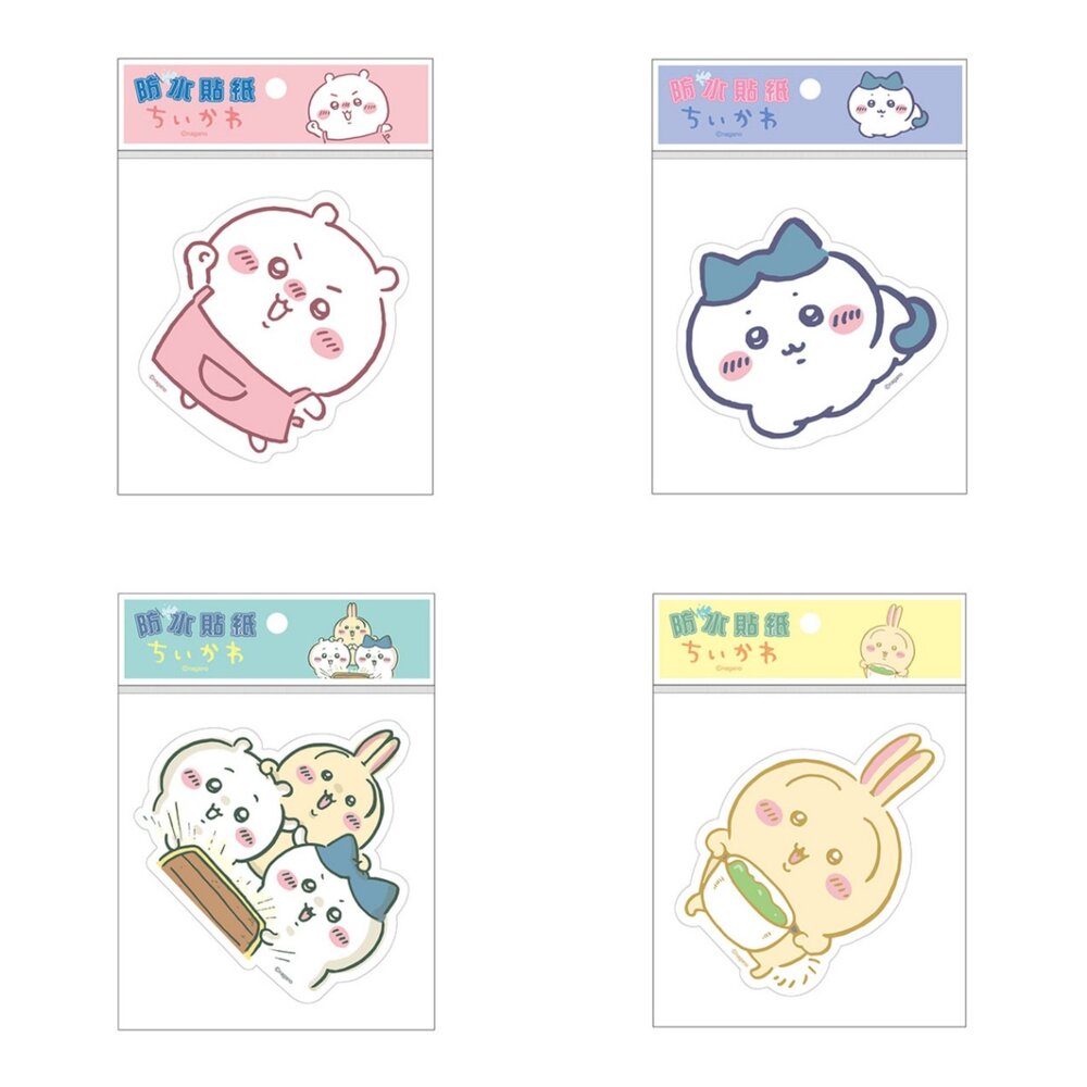  媽媽買 防水貼紙 人氣角色 卡娜赫拉 吉伊卡哇 Sanrio 蠟筆小新 角落生物 台灣製造 正版授權 裝飾貼 手帳筆電水壺可貼