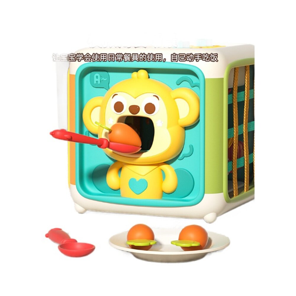 媽媽買 蒙氏忙碌立方體 N+1 豪華款 1-3歲精細動作訓練 感統啟蒙教具 寶寶專注力 台灣現貨-圖片-4