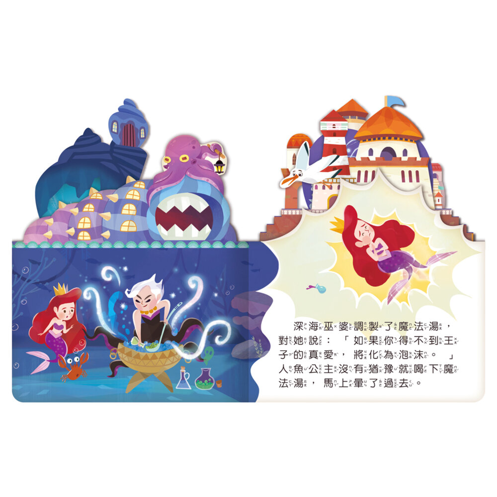 媽媽買 房子童話書 立體屋厚紙板書 球球館 幼兒童話故事書 兒童讀物 繪本 童書 入門閱讀 台灣現貨-圖片-6