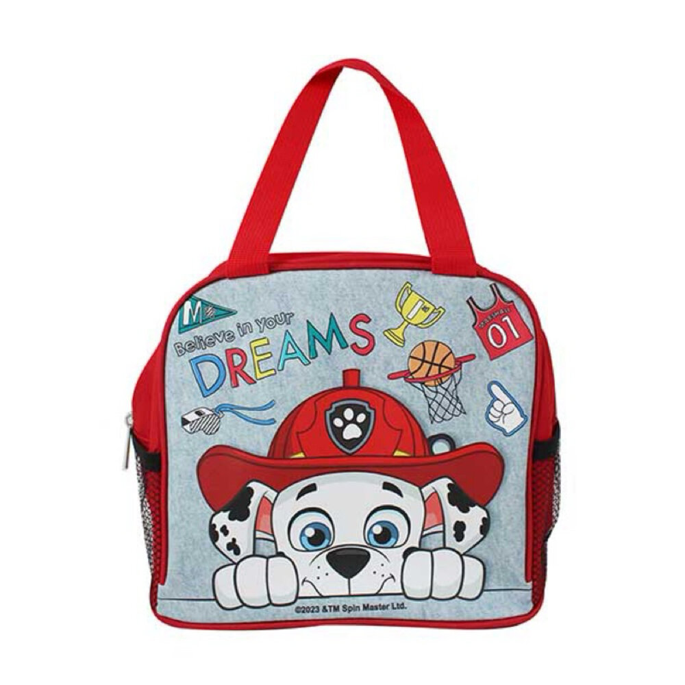 媽媽買 雙網便當袋 巧虎 佩佩豬 汪汪隊立大功 吉伊卡哇 貓福珊迪 卡娜赫拉的小動物 三麗鷗 餐具袋-圖片-2