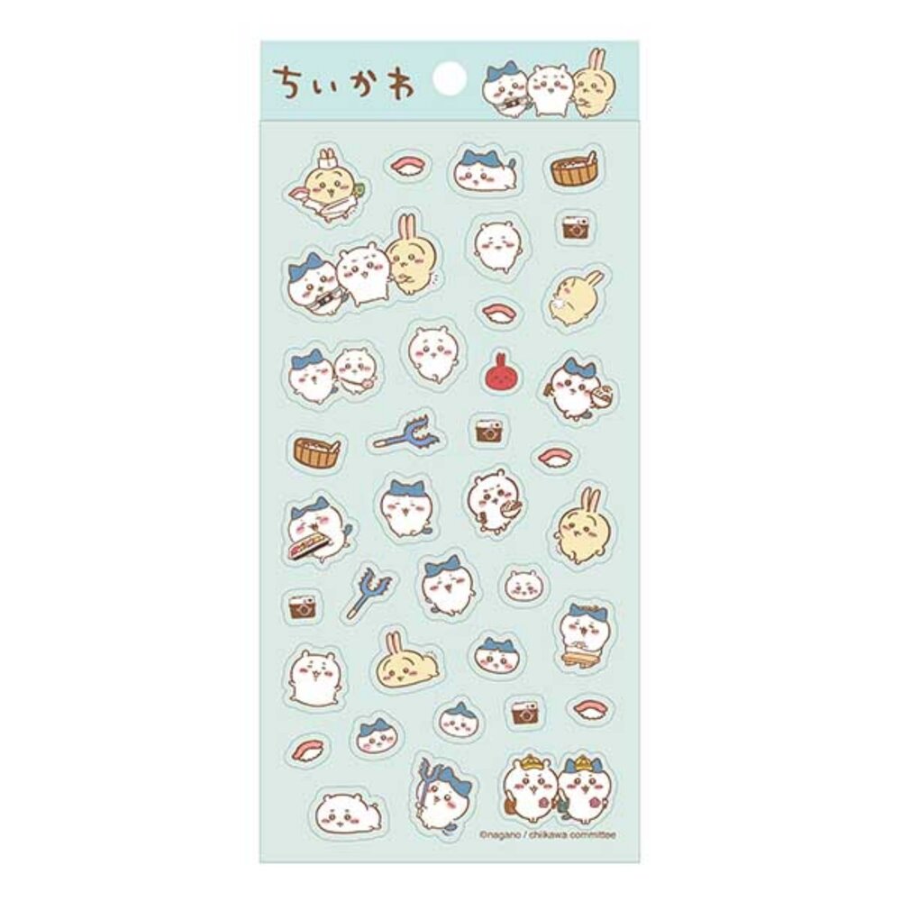 透明貼紙 正版授權 吉伊卡哇 可愛角色手帳裝飾貼 文具貼紙 多款圖案 台灣製 兒童貼紙-圖片-3