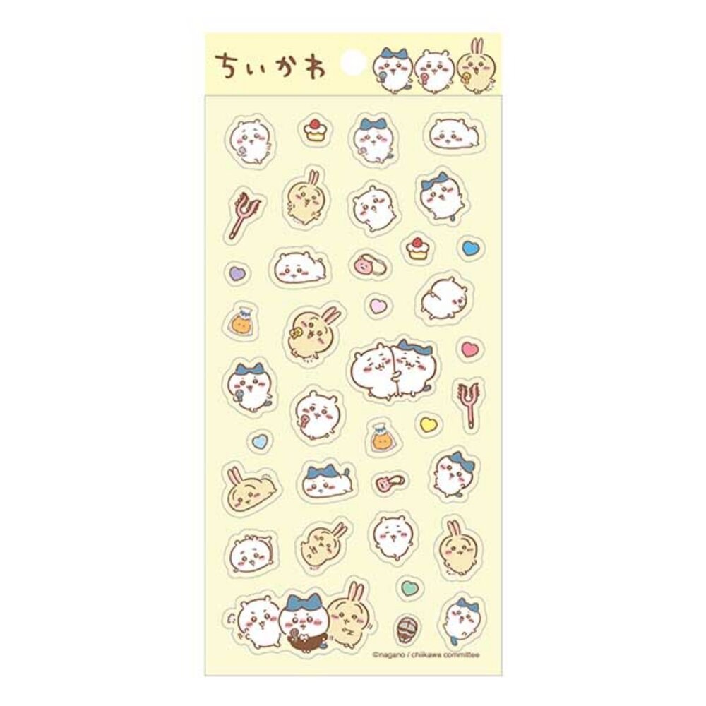 透明貼紙 正版授權 吉伊卡哇 可愛角色手帳裝飾貼 文具貼紙 多款圖案 台灣製 兒童貼紙-圖片-4