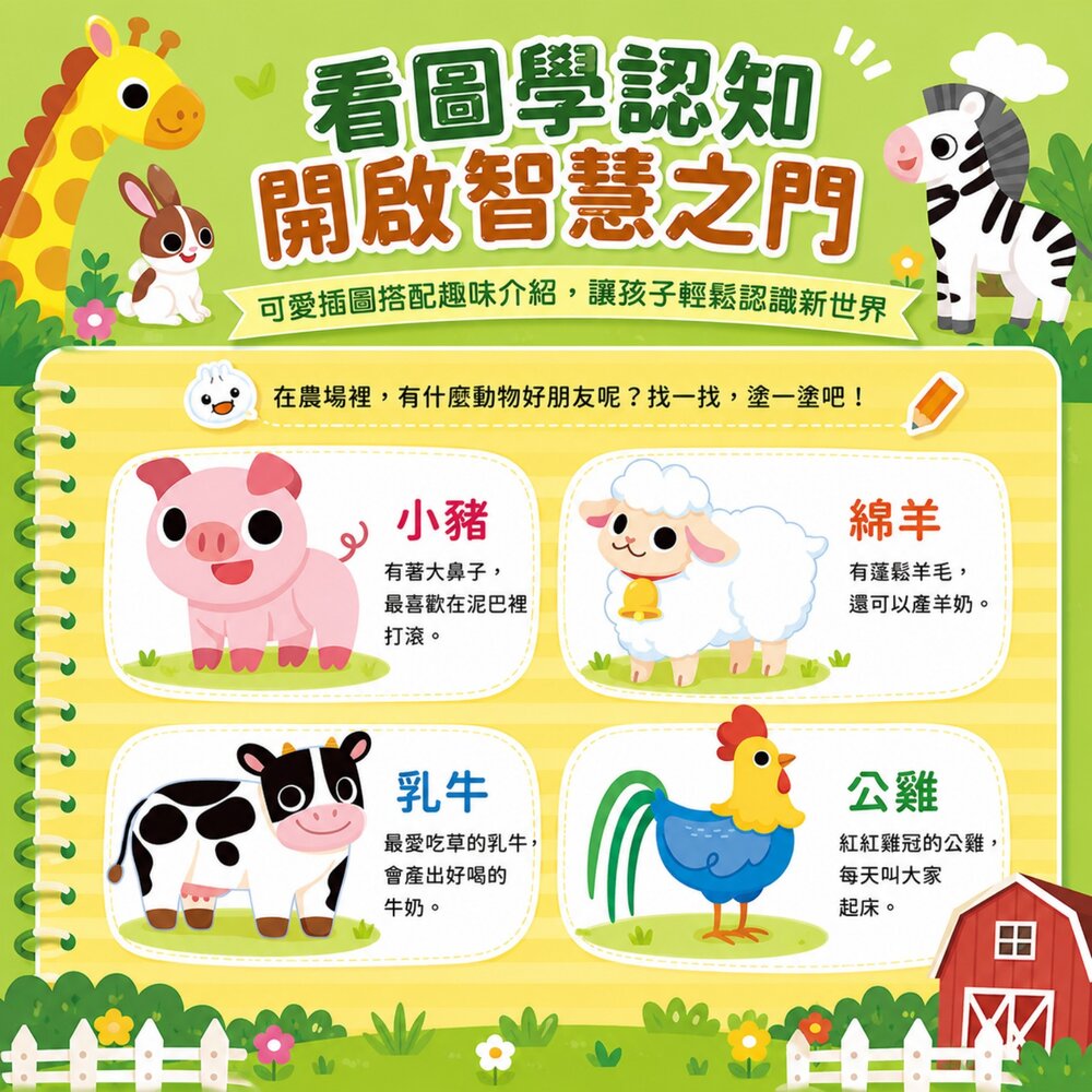 FOOD超人魔法水畫筆 風車圖書 可重複水畫冊 兒童益智塗鴉本 幼兒認知學習書 附水畫筆 遇水顯色 重複使用 1歲以上-圖片-3