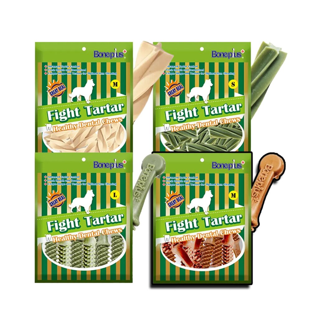 送贈品2 Boneplus 魔法村 大包裝 潔牙骨 耐咬棒 磨牙 狗 狗狗潔牙骨 狗零食毛掌櫃寵物店 封面照片