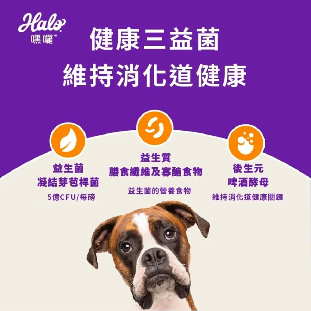 最便宜 HALO 嘿囉 狗糧 狗飼料 halo狗飼料 低敏飼料 幼犬飼料 寵物飼料 素食飼料 狗飼料毛掌櫃寵物店-圖片-1