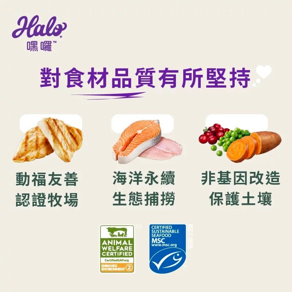 最便宜 HALO 嘿囉 狗糧 狗飼料 halo狗飼料 低敏飼料 幼犬飼料 寵物飼料 素食飼料 狗飼料毛掌櫃寵物店-圖片-4