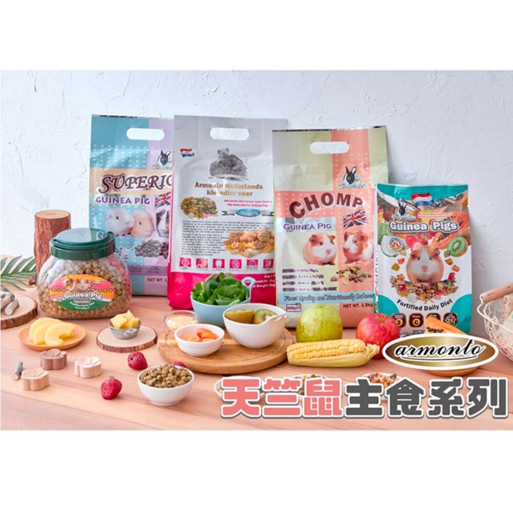 天竺鼠 主食 飼料 鼠 小寵 小動物毛掌櫃寵物店-圖片-1