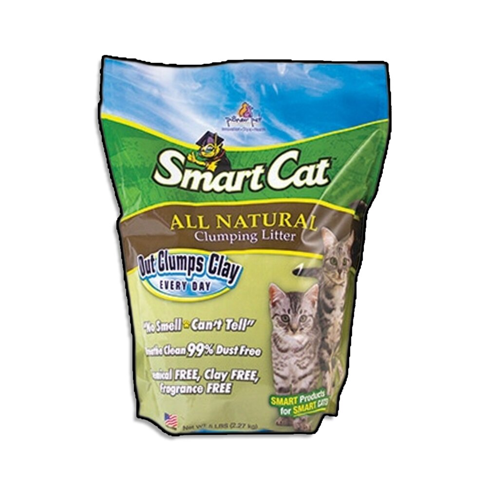 12563027872-SmartCat 聰明貓 高粱砂 環保砂 可沖馬桶 砂子 貓砂毛掌櫃寵物店