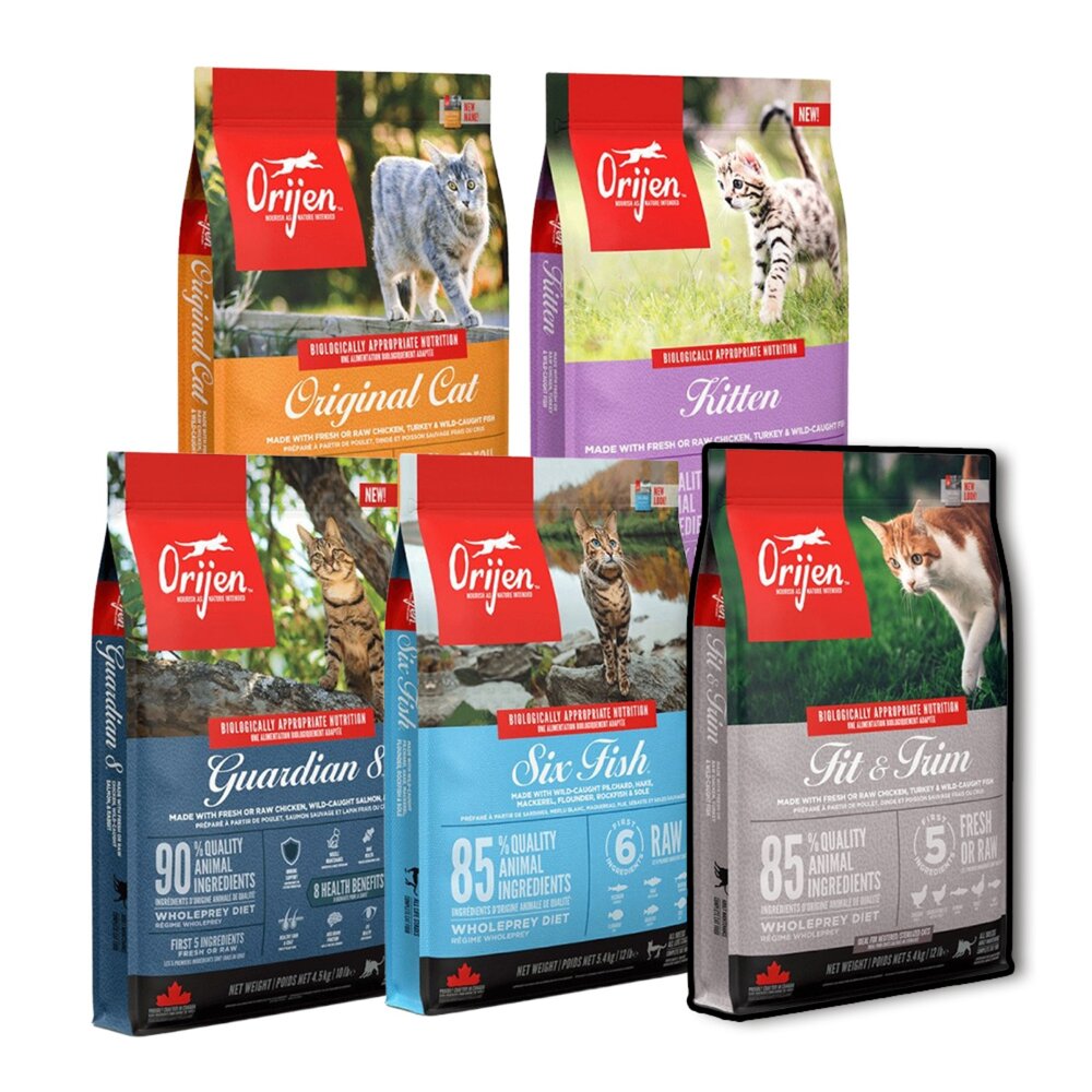 13082457221-歐睿健 Orijen Cat 貓糧 渴望 六種鮮魚 室內貓 野牧鮮雞 貓飼料毛掌櫃寵物店