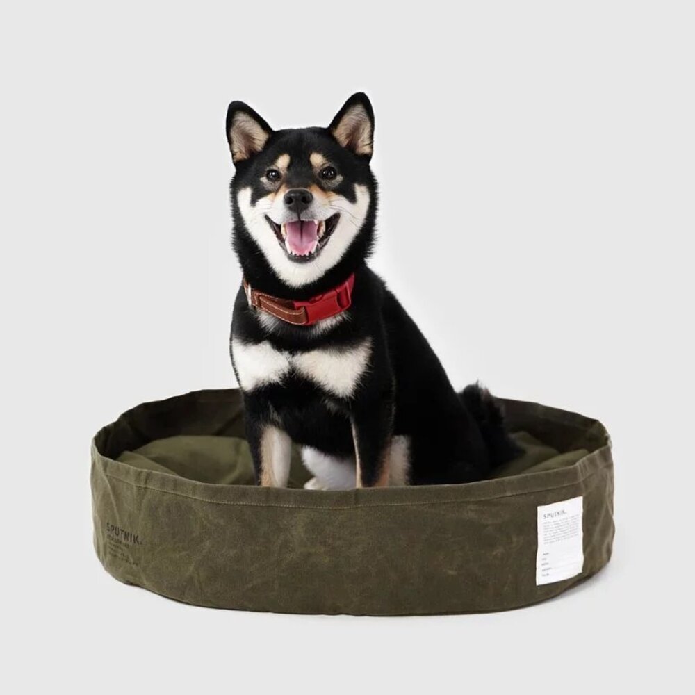 14348841858-斯普尼克SPUTNIK-軍風寵物床 S M L居家用品毛掌櫃寵物店