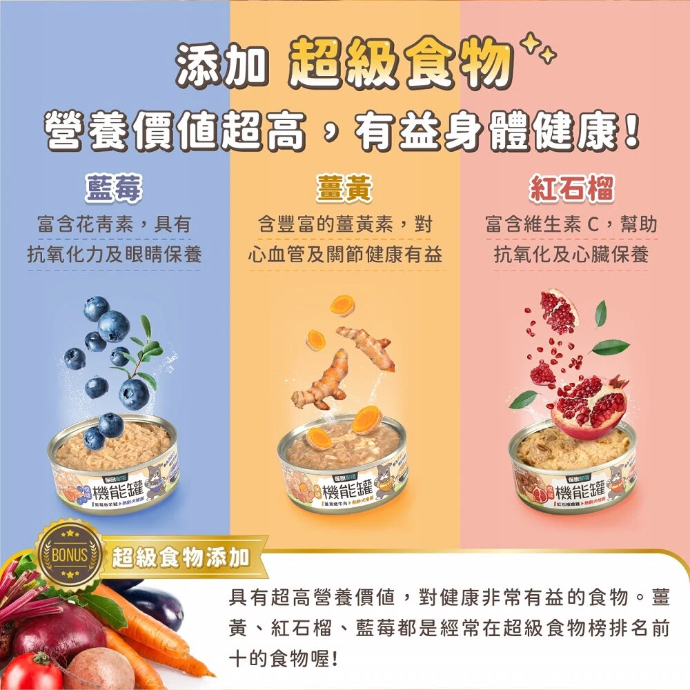 怪獸部落 狗狗 保健機能主食罐 機能罐 老犬罐頭 狗罐 狗主食 狗罐頭毛掌櫃寵物店-圖片-3