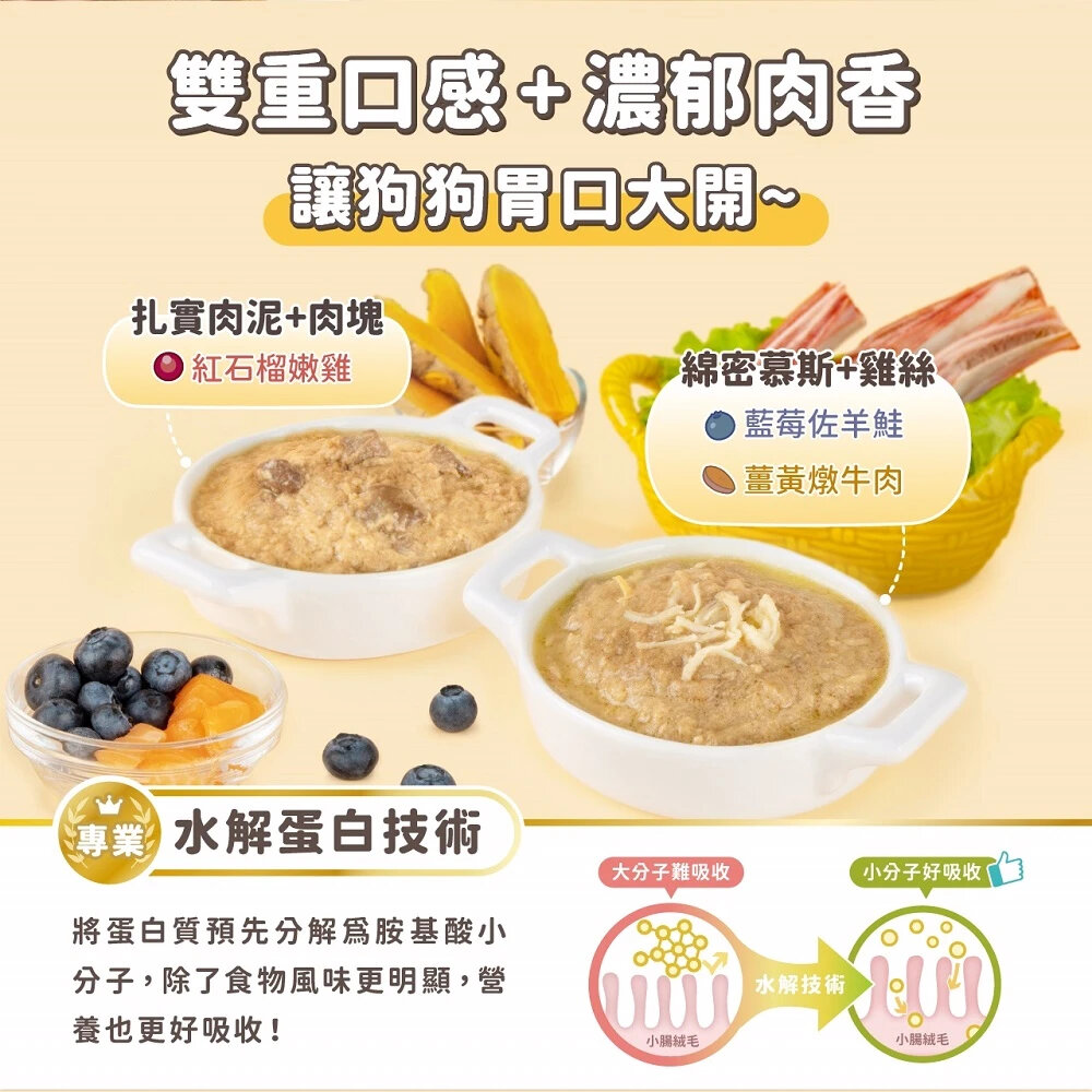 怪獸部落 狗狗 保健機能主食罐 機能罐 老犬罐頭 狗罐 狗主食 狗罐頭毛掌櫃寵物店-圖片-4
