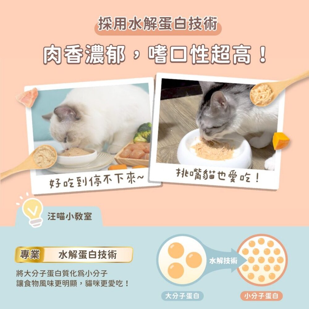 汪喵星球 貓咪低脂無膠主食罐 腎貓 低脂罐 肥胖貓 貓咪 主食罐 貓罐頭毛掌櫃寵物店-圖片-6