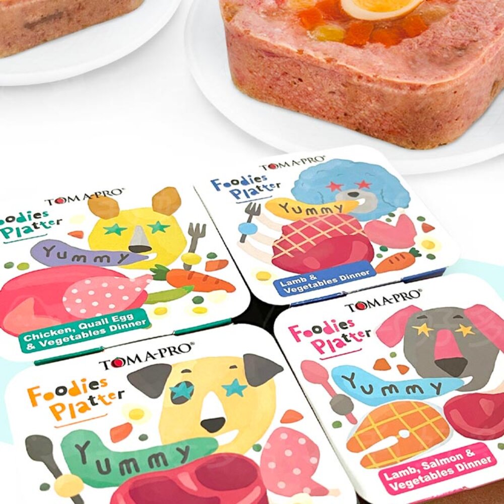 18068745852-TOMAPRO 優格 吃貨拼盤 狗餐盒100g 無穀犬主餐盒 狗主食罐頭 狗罐頭毛掌櫃寵物店