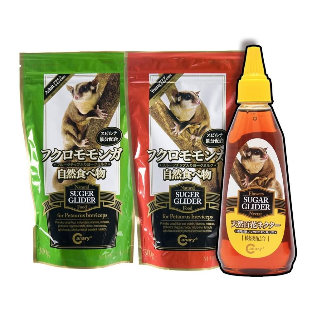 18178967394-Canary 蜜袋鼯專用頂級飼料 成蜜 幼蜜 小寵飼料 蜜袋鼯 花蜜 蜂蜜 小動物毛掌櫃寵物店