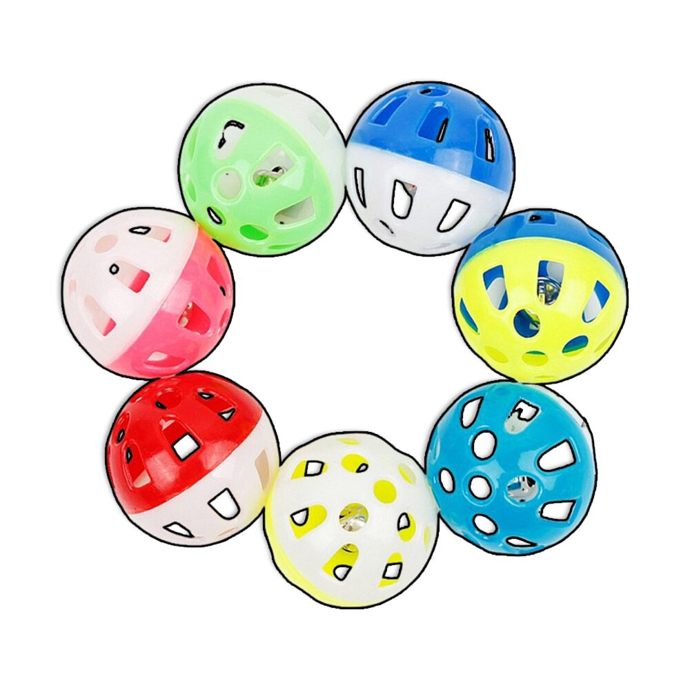 18452730653-貓鈴鐺球 多款品項 貓玩具 鸚鵡玩具 彩色鈴鐺 逗貓球 玩具球 貓咪玩具 球 貓玩具毛掌櫃寵物店