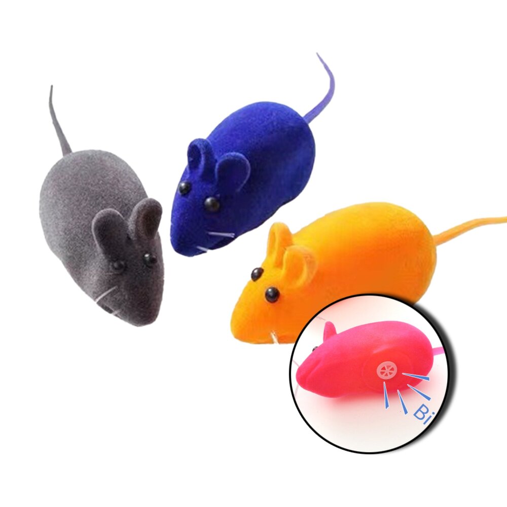18584123455-寵物發聲玩具 會叫的老鼠 老鼠 貓玩具 狗玩具毛掌櫃寵物店