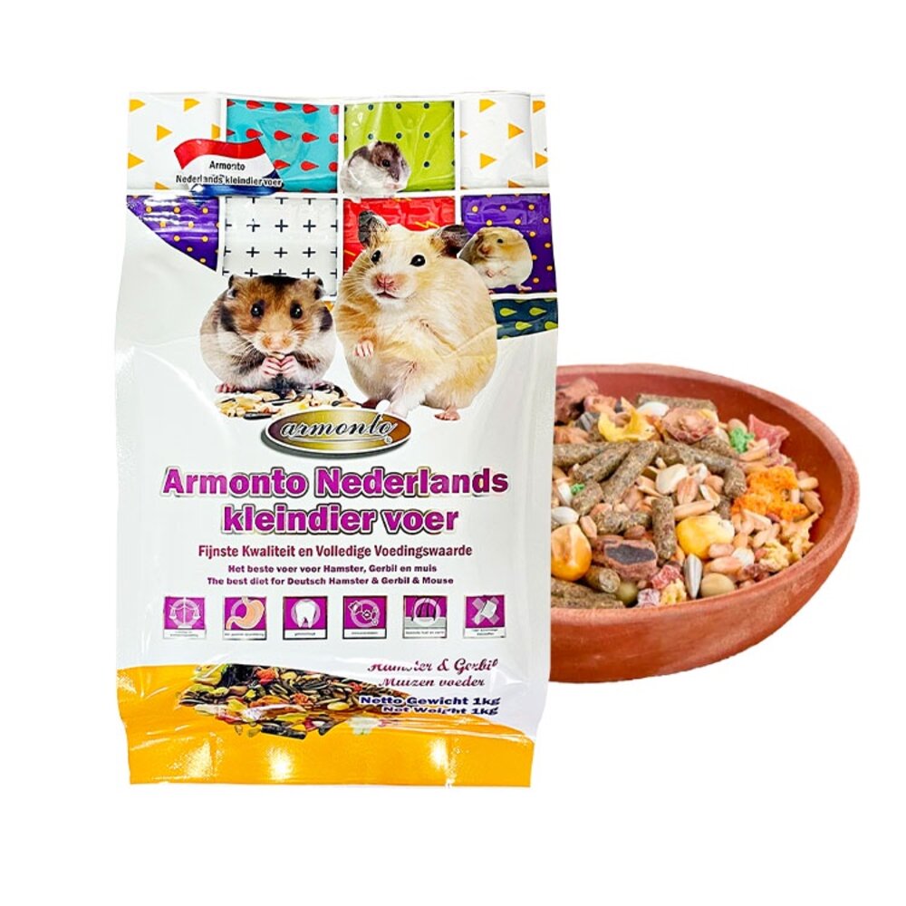 19294528757-Armonto 阿曼特 荷蘭特級機能倉鼠 沙鼠 全鼠類主食 老鼠飼料 小動物毛掌櫃寵物店