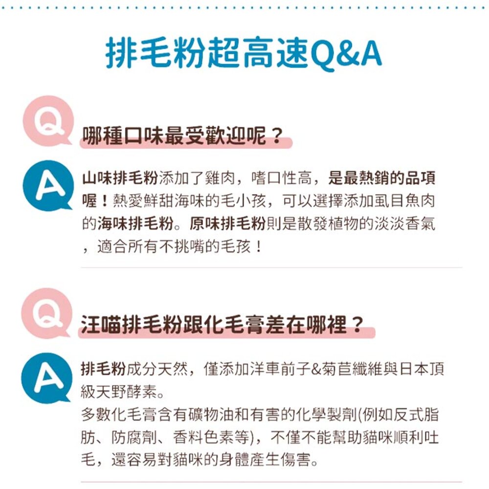 汪喵星球 排毛粉 汪喵排毛粉 化毛粉 腸胃 化毛 貓咪 保健品毛掌櫃寵物店-圖片-11