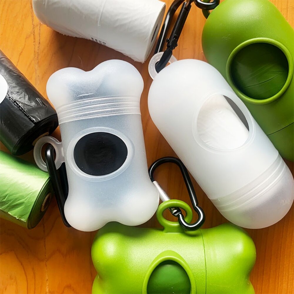 厚款耐用材質 寵物撿便袋 撿便袋 拾便盒 狗狗撿便袋 拾便器 寵物垃圾袋 迷你垃圾袋 拾便袋收納盒毛掌櫃寵物店-圖片-1