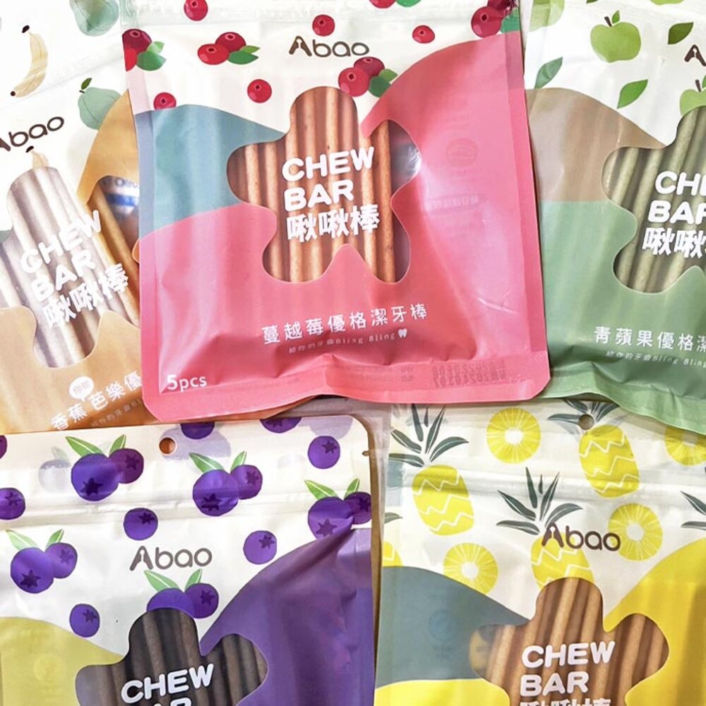 19869572166-Abo 阿寶 水果優格啾啾棒 啾啾棒 狗 潔牙骨 狗潔牙骨 潔牙 狗零食毛掌櫃寵物店