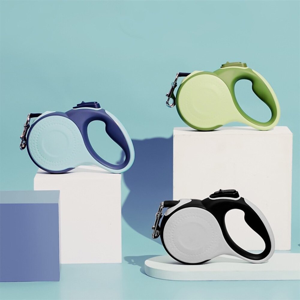 20184267945-DOGLEASH 發光伸縮牽繩 寵物牽繩 項圈 胸背帶 狗 貓 外出用品毛掌櫃寵物店