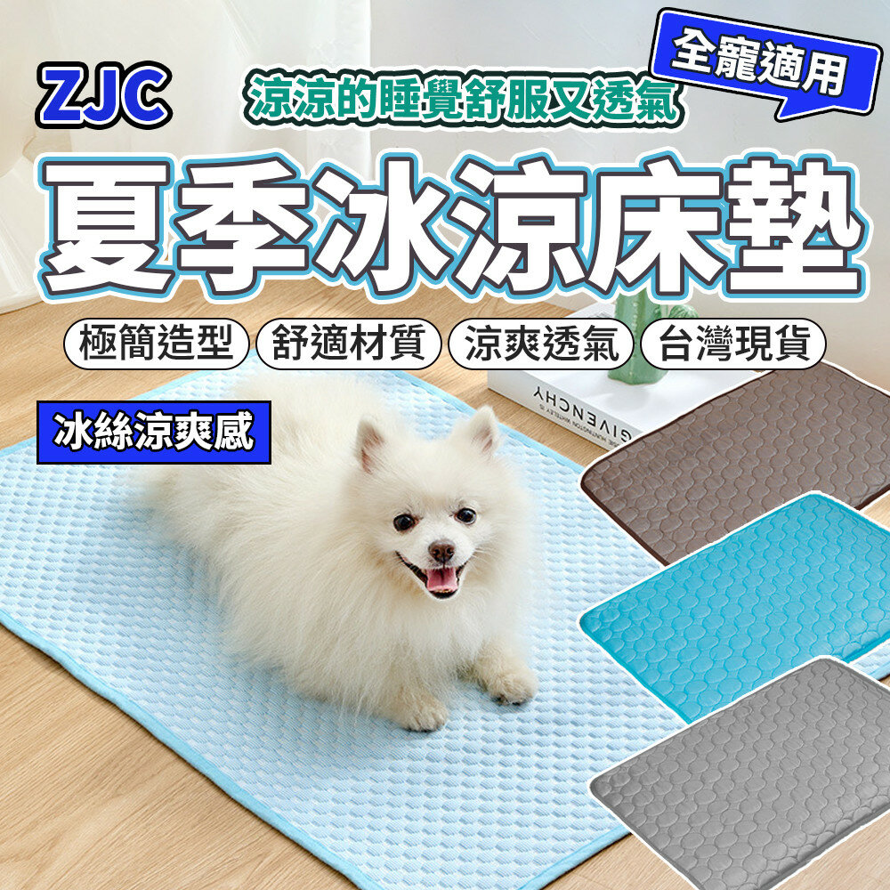 21413753881-夏季透心涼 涼墊 寵物涼墊 墊子 寵物床 寵物透薄涼墊 居家用品毛掌櫃寵物店