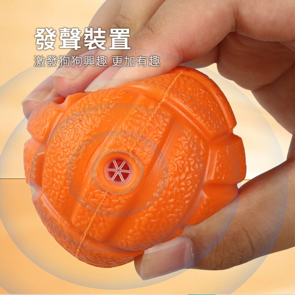 GOPLAY 發聲玩具球 寵物球 啾啾球 玩具 狗 貓毛掌櫃寵物店-圖片-4