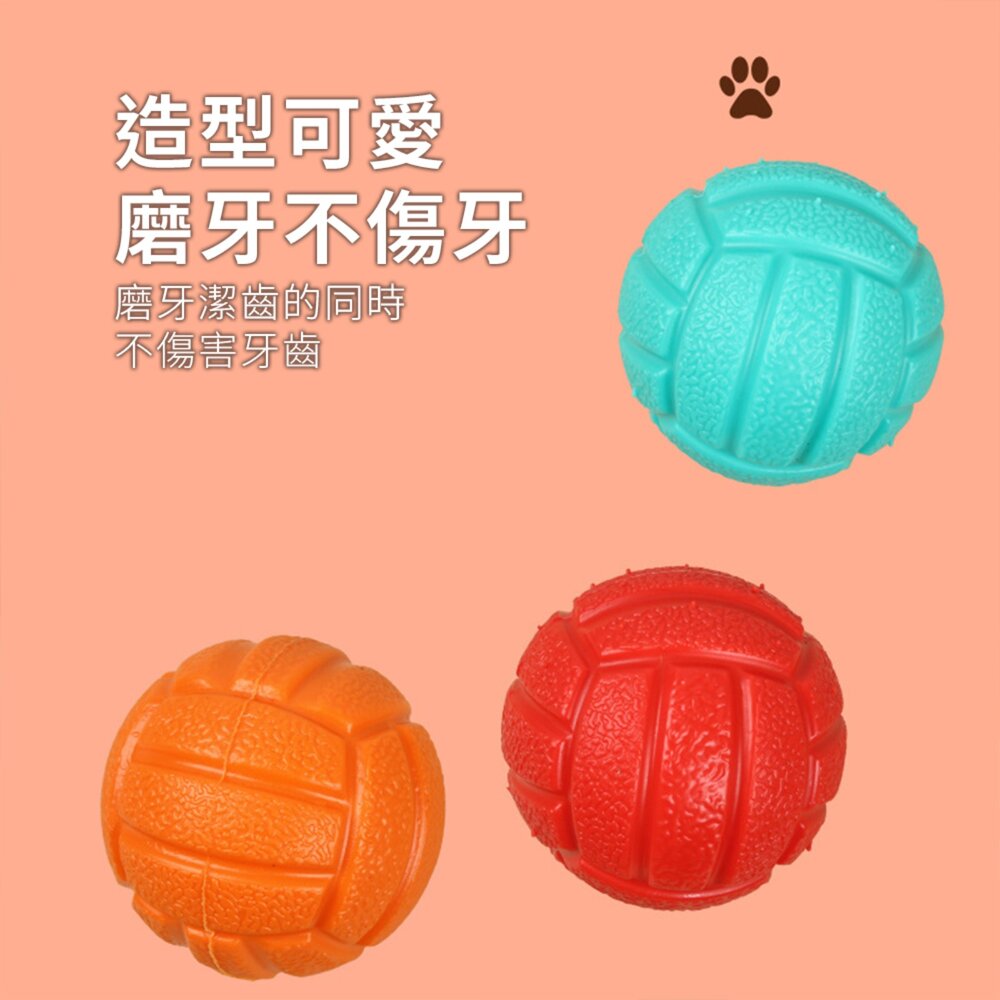 GOPLAY 發聲玩具球 寵物球 啾啾球 玩具 狗 貓毛掌櫃寵物店-圖片-5