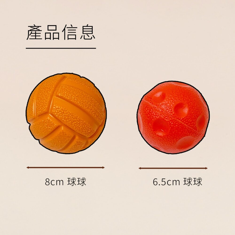 GOPLAY 發聲玩具球 寵物球 啾啾球 玩具 狗 貓毛掌櫃寵物店-圖片-6