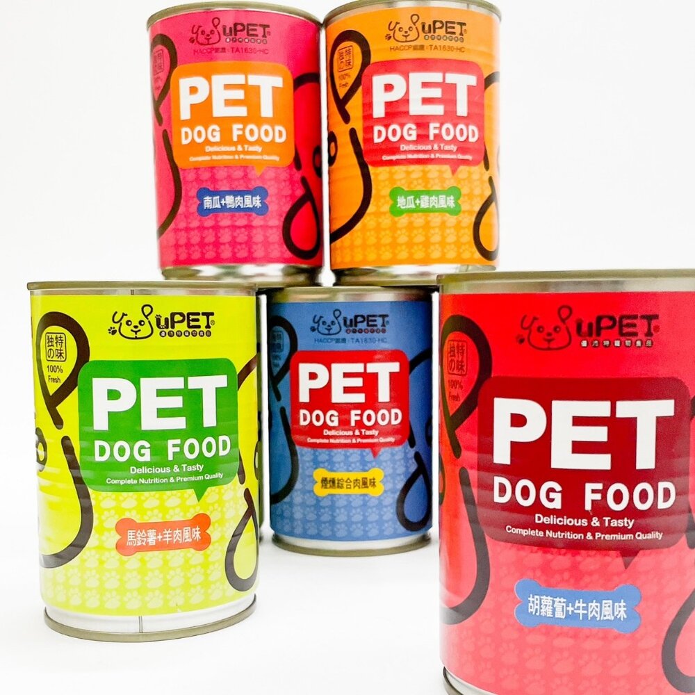 優沛特 大狗罐 狗罐頭 美味機能性狗罐 400g 狗罐 機能罐 台灣製造毛掌櫃寵物店-圖片-1
